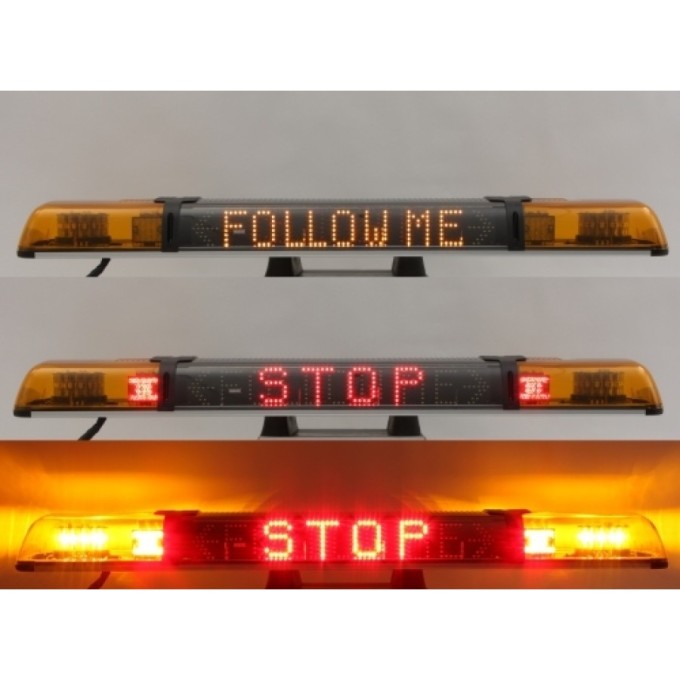 Rampa luminoasa tip FOLLOW ME pentru aeroporturi